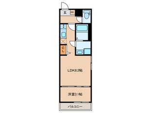 仮)ＭＯＶＥ中村公園ＥＡＳＴの物件間取画像